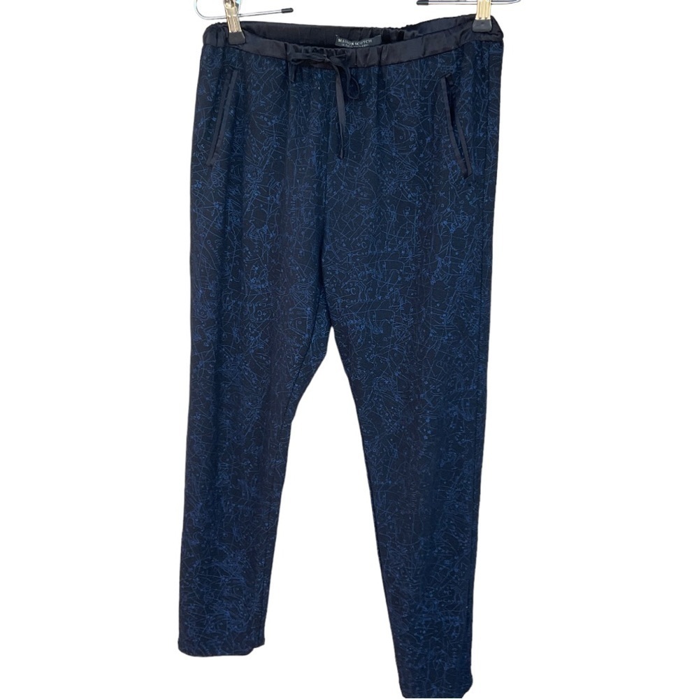 MAISON SCOTCH & SODA WOMENS JOGGERS SIZE M MOON SUN & STARS STYLE